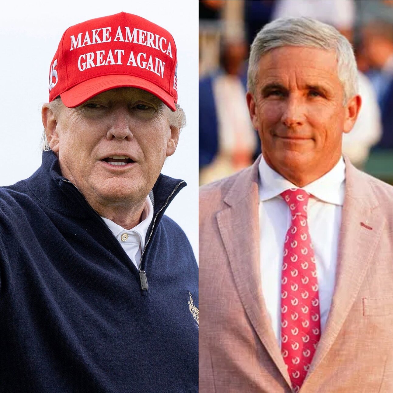 ⛳️ Report: Trump Meets With Jay Monahan - Golf Girl Of The Week, Masters Trivia, and more.