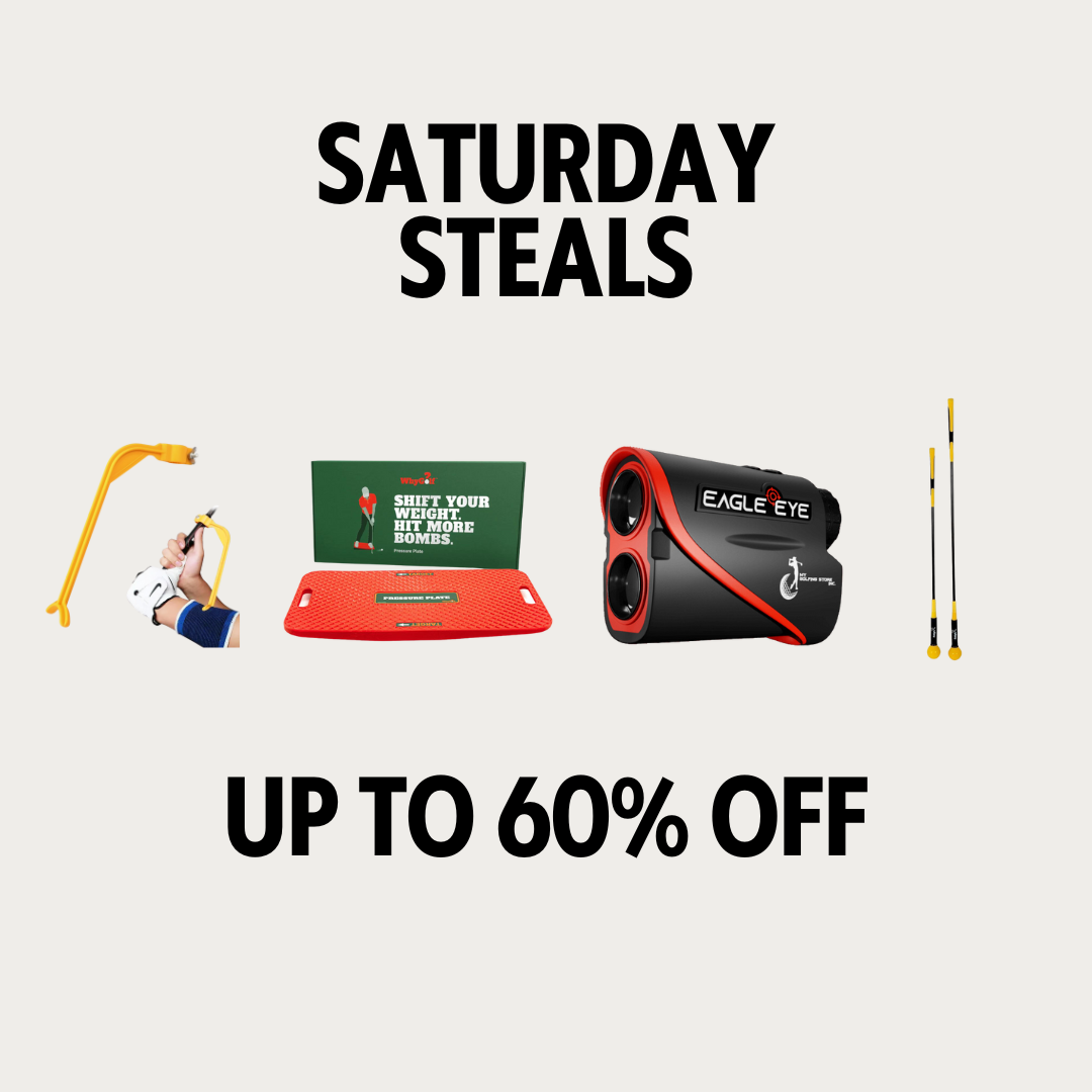 ⛳️ Saturday Steals - Plus: How To Hit Your Driver Straight, Bryson Reacts To Hitting Rolled Back Ball