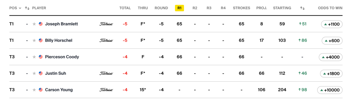 Gambling & Golf  - Honda Classic Bets, Shells Wonderful World of Golf, and more