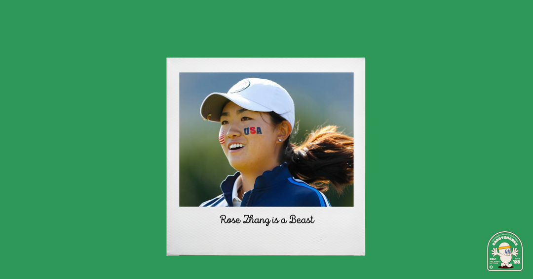 Blow the horn! - Valero Open Update, Rose Zhang, Flashback Friday.