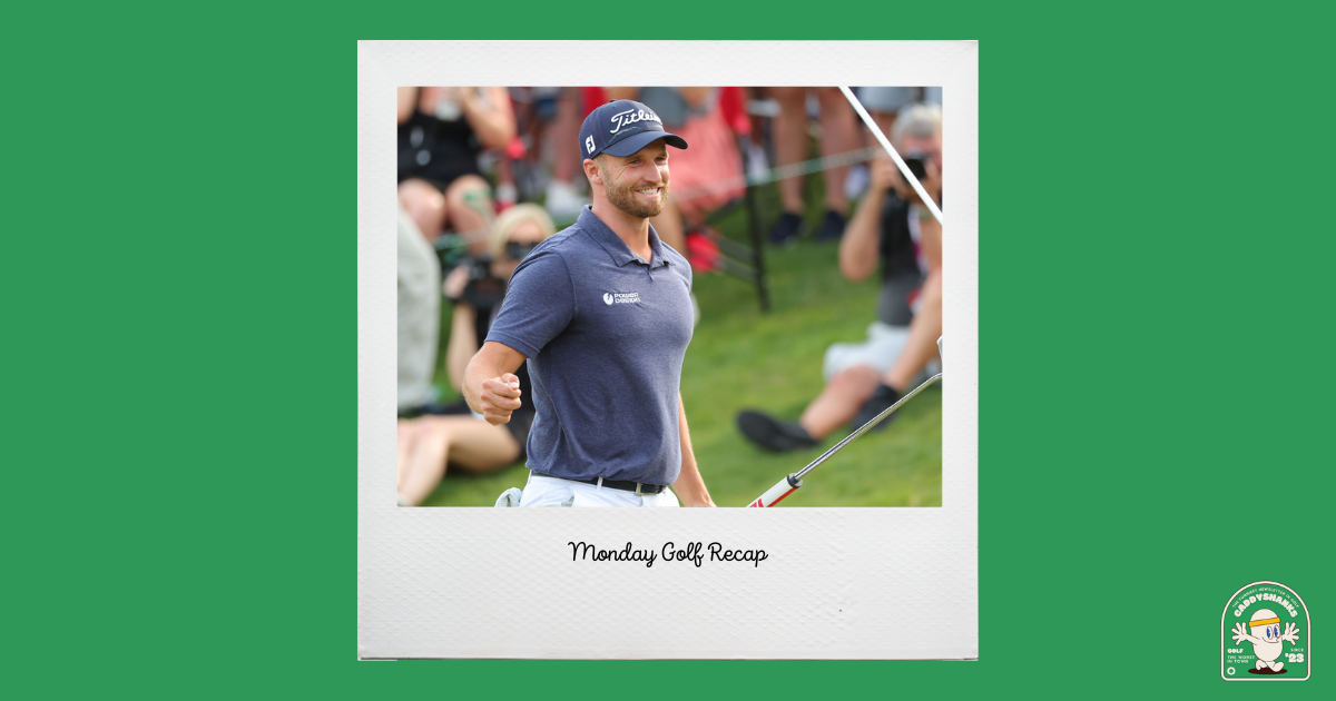 Monday Golf Recap: Wyndham Clark Wins, Early Lines for AT&T Byron Nelson, and more.  -