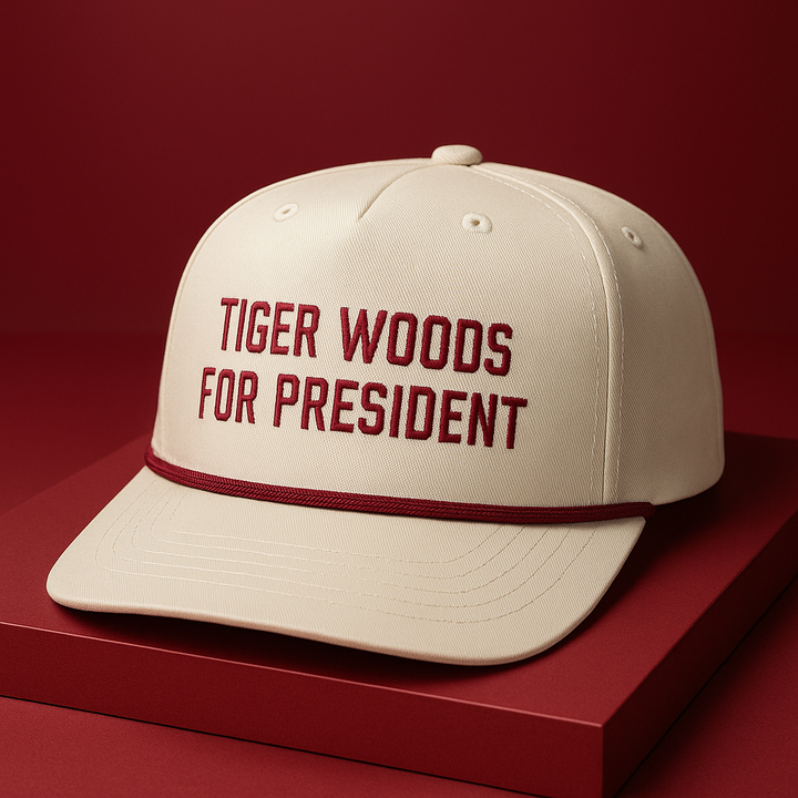 Tiger Woods For President - Rope Hat