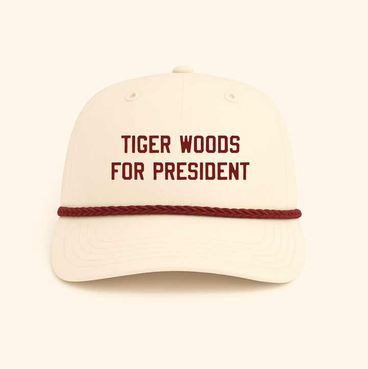 Tiger Woods For President - Rope Hat